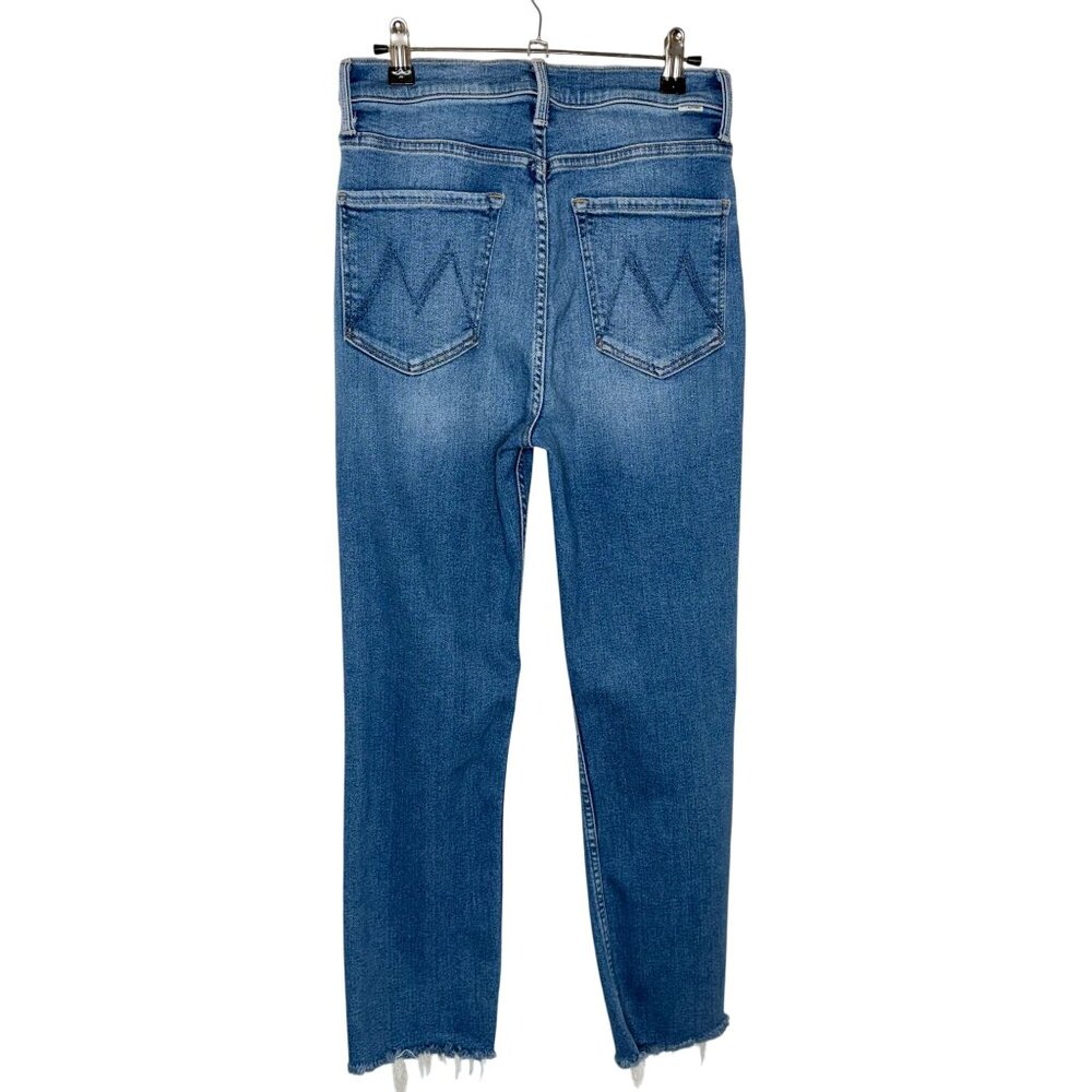 Mother High Waisted Rider Ankle Fray, 28 - Picture 2 of 12